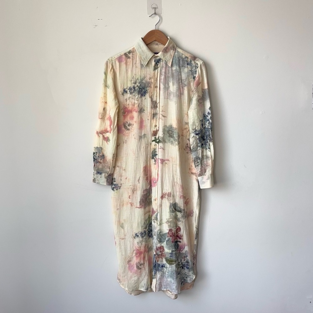 Ralph Lauren Purple Label Graison Floral Dress